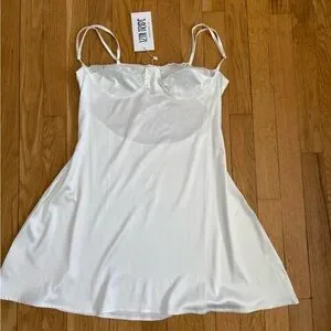 Tribal Intimates 12th Tribe | Intimates & Sleepwear | 2th Tribe Candace White Satin Lace ...